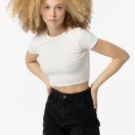 T-shirt blanc crop top ADO FILLE de TIFFOSI, une pièce incontournable 0 PETIT PRIX CHEZ CASUAL SENAS